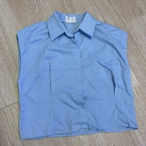 Light Blue Short Sleeve Shirt
